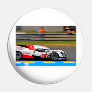 Toyota TS050-Hybrid no5 24 Hours of Le Mans 2016 Pin