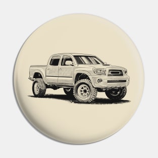 Black tacoma Pin