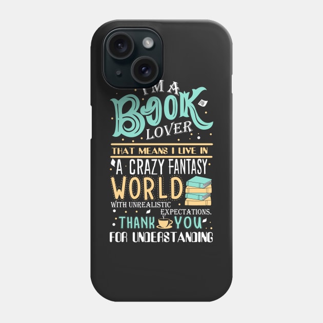 Book Lover Phone Case by KsuAnn