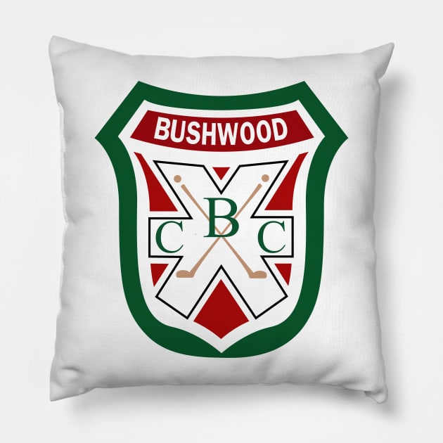 Bushwood Country Club Pillow by Meta Cortex