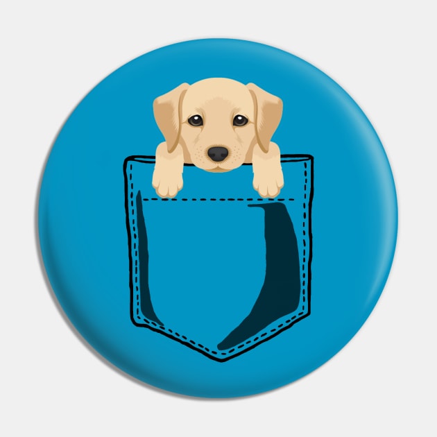 Pocket Labrador Pin by JKA