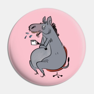 Donkey talk Pin