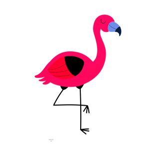 adorable flamingo design T-Shirt