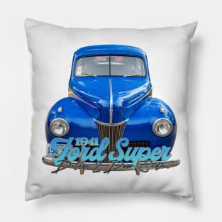 1941 Ford Super Deluxe 2 Door Sedan Pillow