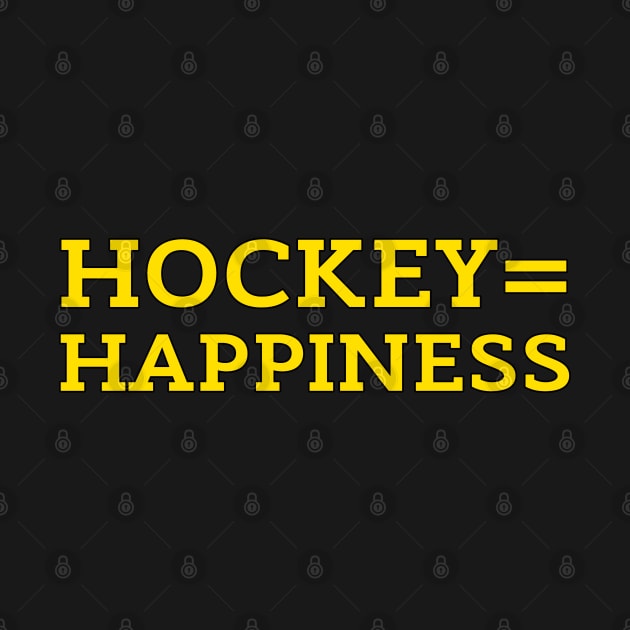 HOCKEY HAPPINESS by HOCKEYBUBBLE