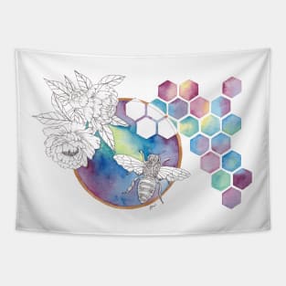 Honey Bee Tapestry