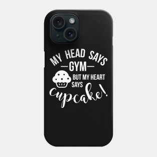 Gym Tan Cupcake Phone Case