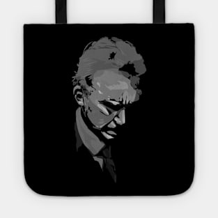 Jordan B. Peterson Grey on Black Portrait Tote