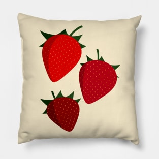 Strawberries Pillow