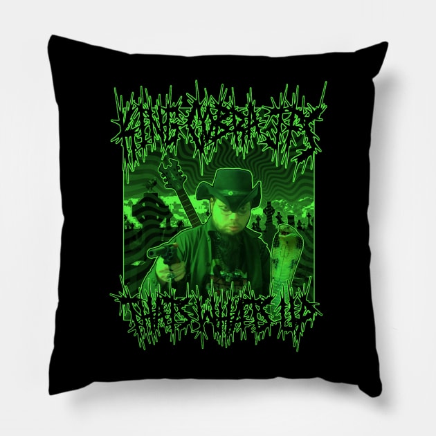 THE BOGLIN KING Pillow by ARZShopDesign