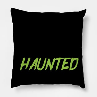 Haunted Halloween Pillow