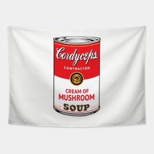 Cordyceps Mushroom Soup Tapestry