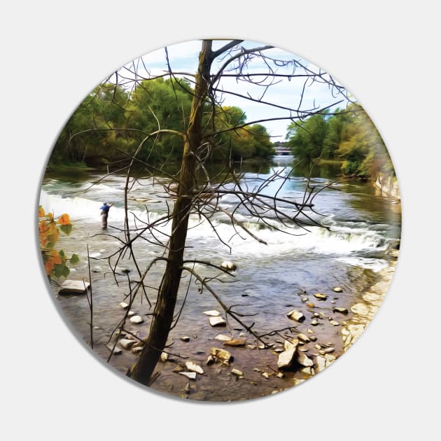 Estabrook Park • Milwaukee River Pin by The MKE Rhine Maiden