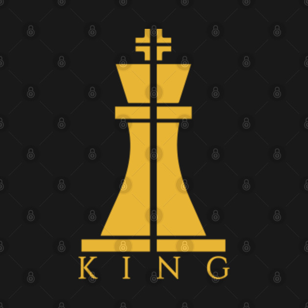 Disover THE KING - master piece in a chess game - Chess King - T-Shirt