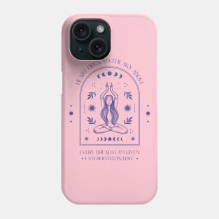 Mystical Girl Spiritual Spirituality Love Meditate Phone Case