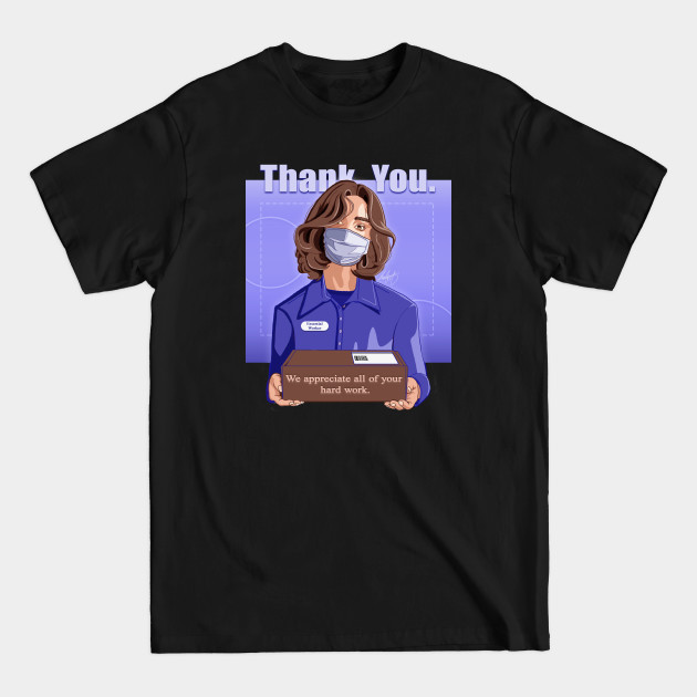 Disover Thank You Essential Workers - Covid 19 - T-Shirt