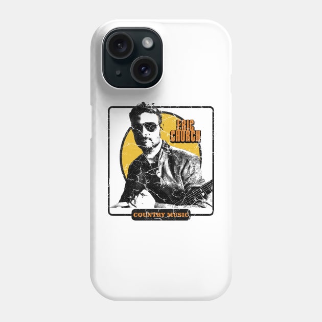 artdrawing eric church 20 Phone Case by Rohimydesignsoncolor