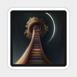 spiral staircase 03 Magnet