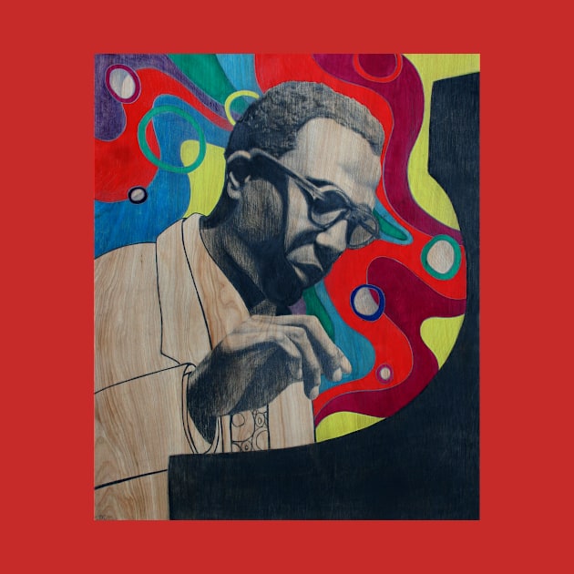 Thelonious Monk "An Authoritative Voice" by todd_stahl_art