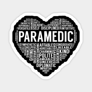 Paramedic Heart Magnet