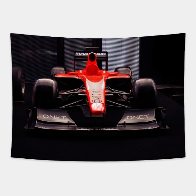 f1 car Tapestry by hottehue