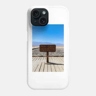 Badwater Basin, Death Valley, Ca Phone Case