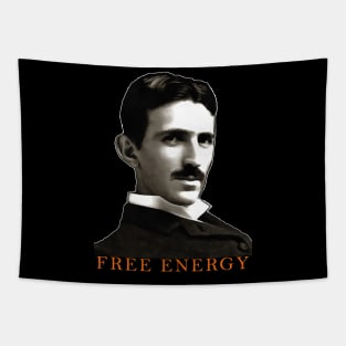 Nikola Tesla Free Energy thinker scientist philosopher Tapestry