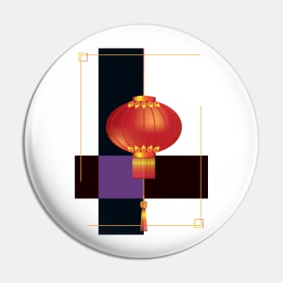 Bright chinese lantern Pin