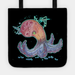 Geometric Octopus Tote