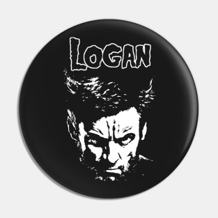 LOGAN MISFITS MUTANT Pin