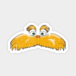 The Lorax face Magnet