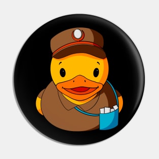 Mailman Rubber Duck Pin