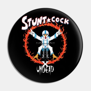 X Undead Stuntcock Pin