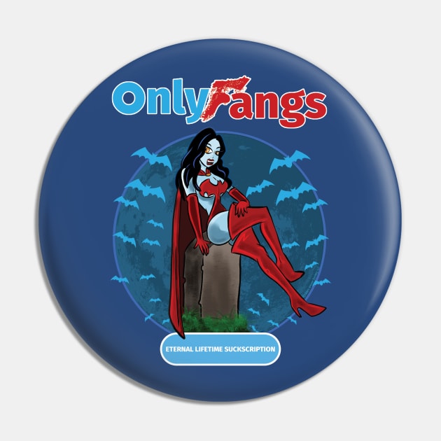Only Fangs Pin by Daily Detour