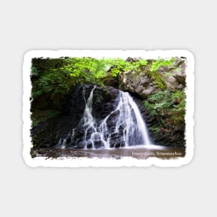 Fairy Glen Waterfall, Rosemarkie, Scotland Magnet