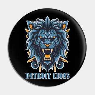 D LIONS Pin