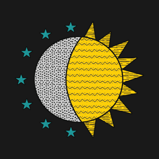 Moon Sun Star Conjuction T-Shirt