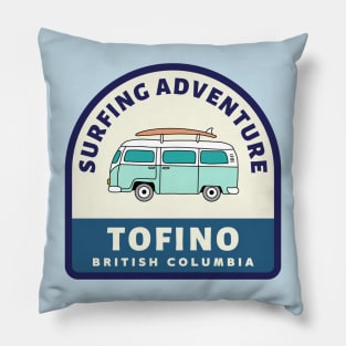 tofino vintage Pillow