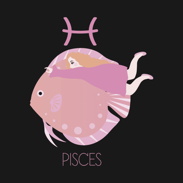 Pisces Cute Zodiac Horoscope by MichelMM