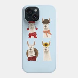 Cute Llama Pack Phone Case