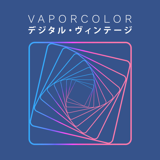 Disover VaporColor Digital - Vaporwave - T-Shirt