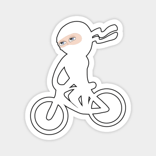 Bike Ninja Magnet