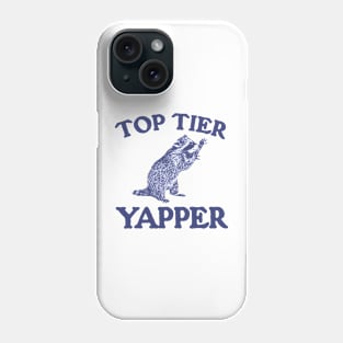 Top Tier Yapper / Raccoon Vintage Cartoon Phone Case