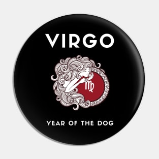 VIRGO / Year of the DOG Pin