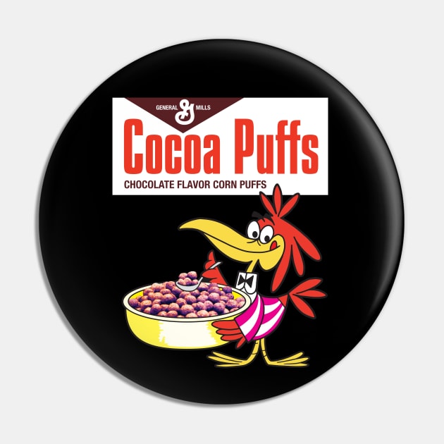 Cocoa Puffs Cereal Pin by Chewbaccadoll