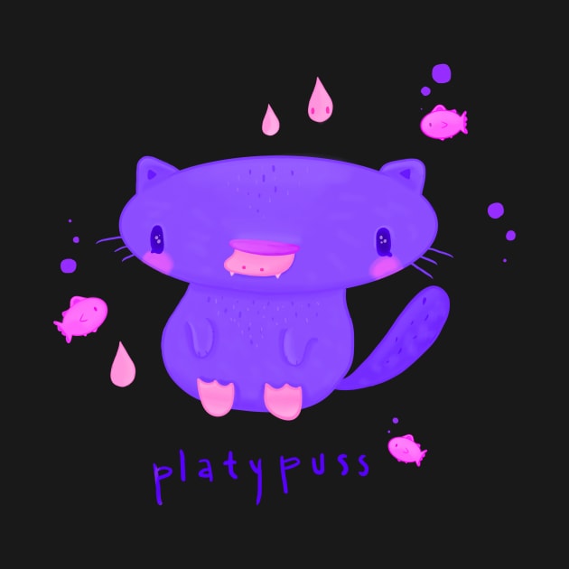 platypuss by moonlitdoodl