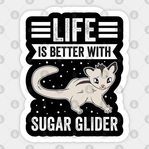 I Just Really Like Sugar Gliders - Gliding Animals - Sticker | TeePublic I Just Really Like Sugar Gliders - Gliding Animals - Sticker | TeePublic