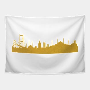 Golden Istanbul Tapestry