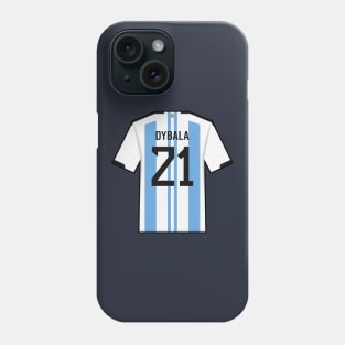 Dybala World Cup 2022 Champion Jersey Phone Case