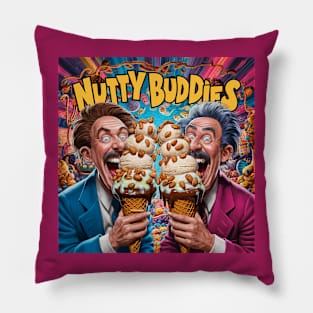 The Nutty Buddies Pillow